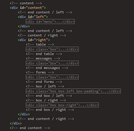 Html Structure
